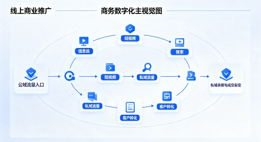 额尔古纳市线上商业推广怎么做？全域流量闭环搭建与低成本转化实战指南